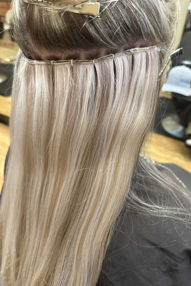 Hair Extensions Technique